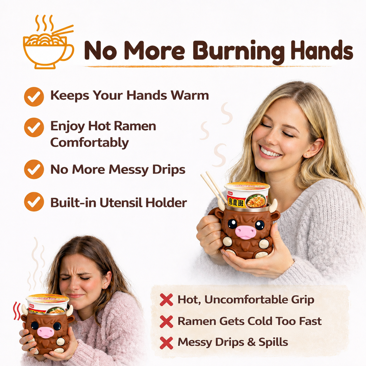 Cozy Ramen Noodle Mug