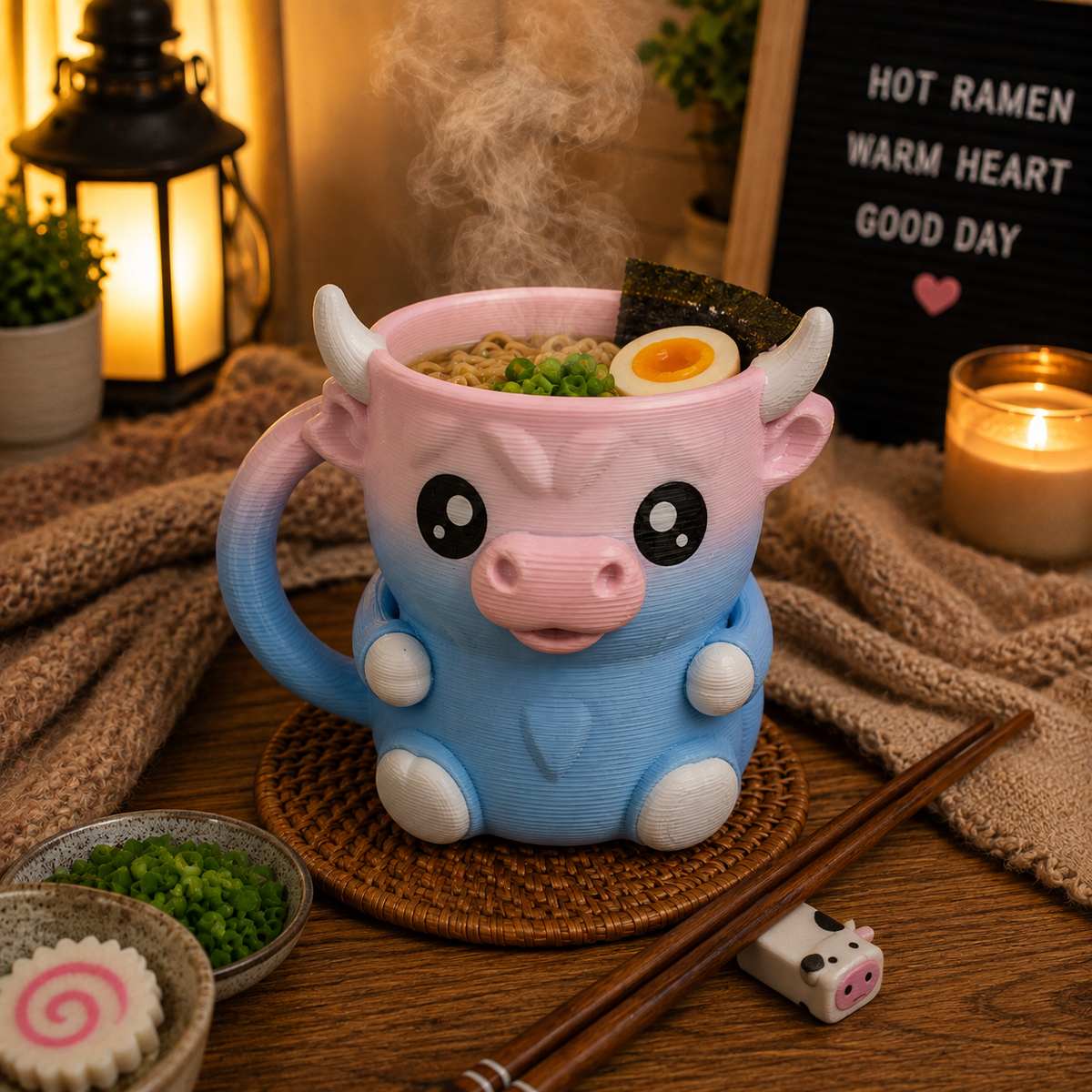 Cozy Ramen Noodle Mug